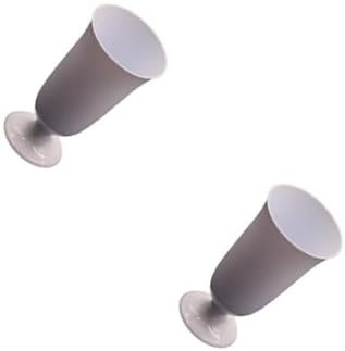 Luxshiny 2 Pcs Floral Arrangement Modern Minimalist Dried Flower Vase for Desktop