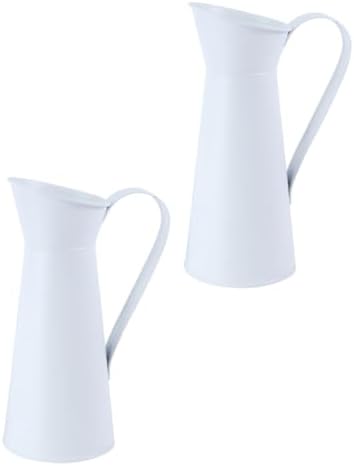 Happyyami Modern Iron Vase for Flower Arrangement