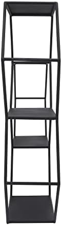 Sagebrook Home Modern Hexagon Wall Storage Shelf - 26 Black