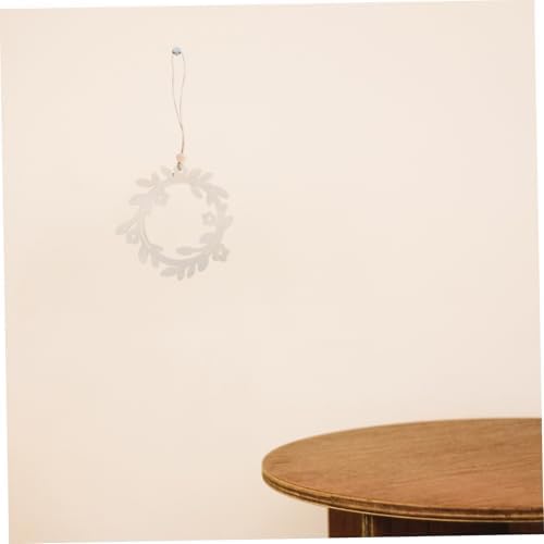 Boho Wreath Wall Decor Handcrafted Wooden Wreath Nordic Style Home Accent