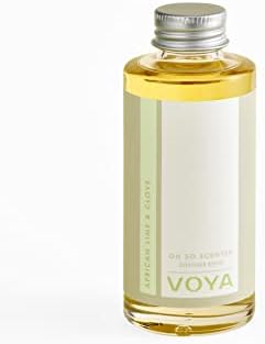 Voya African Lime Clove Reed Diffuser Oil Refill 100ml