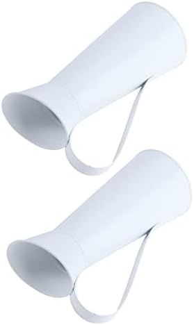 Balacoo 2pcs Simple Iron Flower Vase for Home Decor