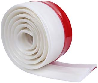 Energy Saver Door Draft Stopper - Noise Cancellation - Brown White Grey
