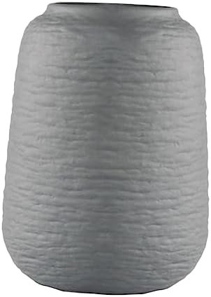 Alipis Nordic Threaded Ceramic Vase for Home Decor