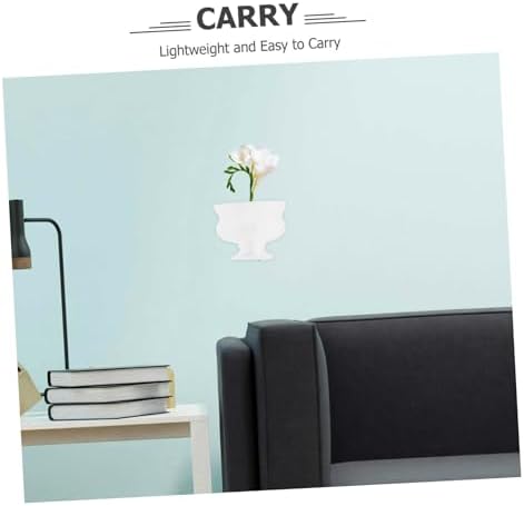 MERRYHAPY Half Vase Flower Pot Retro Planter for Home Decor