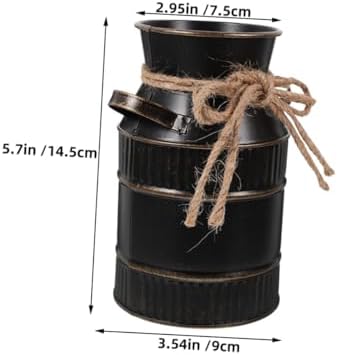TOYANDONA 2pcs Rustic Farmhouse Decorative Vase