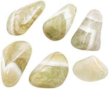 Prasiolite Tumbled Stones Set Medium