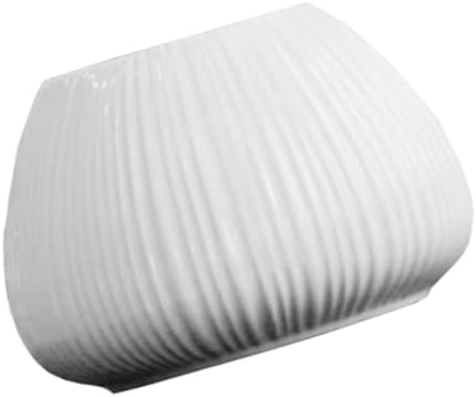 BESPORTBLE Modern White Ceramic Vase Decorative Flower Centerpiece for Tables and Home