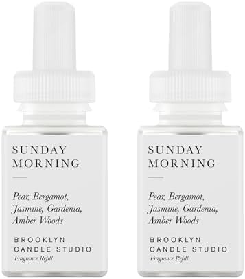 Pura Brooklyn Candle Studio Home Scent Refill - 2 Pack Sunday Morning