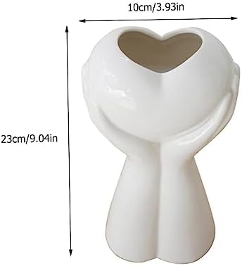 MERRYHAPY Ceramic Vase for Dried Flowers Nordic Style Home Decor