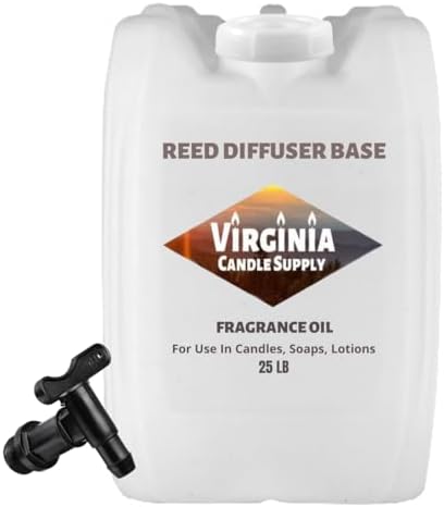 Virginia Candle Supply Reed Diffuser Base UnScented 25 LB Tote with Spigot