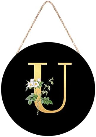 Farmhouse Door Hanger with Greenery and Floral Design