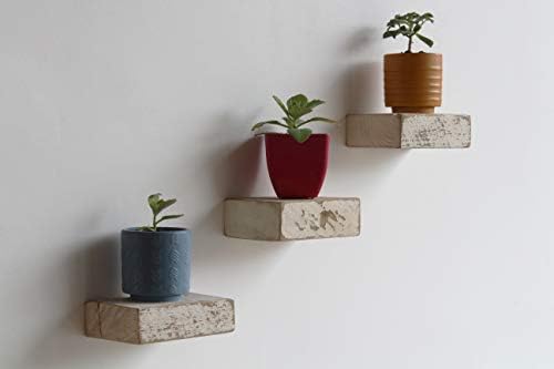 Urban Legacy Reclaimed Barn Wood Floating Shelves Set of 3