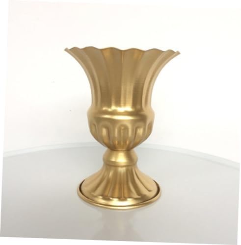 POPETPOP Vintage Iron Flower Vase for Dried Flowers