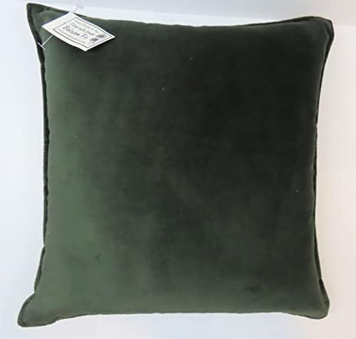 Balsam Fir Filled Tapestry Sachet Pillow Beige 12x12