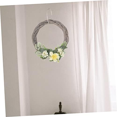 CIYODO 2 Pcs Christmas Wreaths Woven Wall Door Decorations