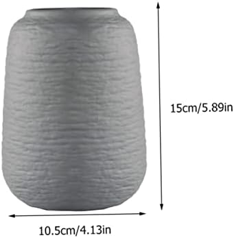 Alipis Nordic Threaded Ceramic Vase for Home Decor