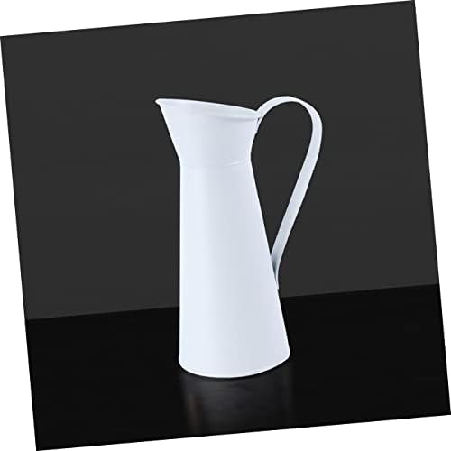 2pcs Galvanized Iron Flower Vase Set for Home and Office Decor