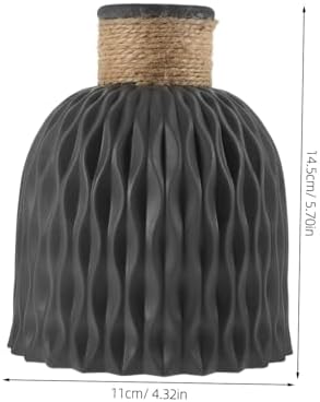 VOSAREA Pineapple Grain Flower Vase 10 Tall
