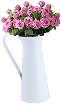 Happyyami Modern Iron Vase for Flower Arrangement