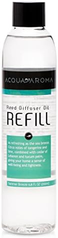 Acqua Aroma Summer Breeze Reed Diffuser Oil Refill 68 FL OZ