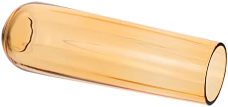 Amosfun Modern Glass Flower Vase for Home Office Decor