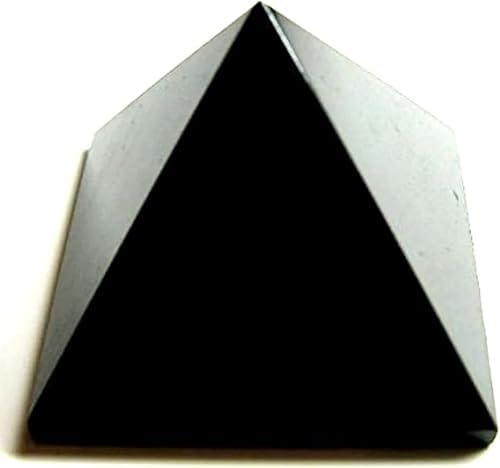 Black Onyx Pyramid for Root Chakra Grounding