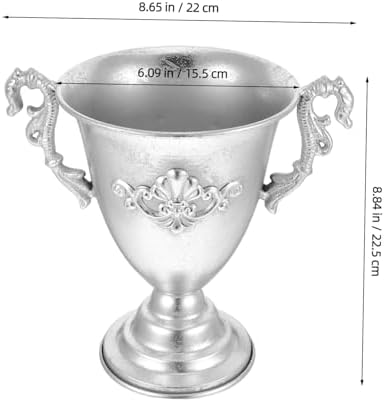 Metal Iron Flower Vase Rustic Vintage Decor Centerpiece for Wedding