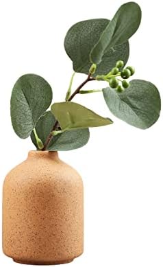 Simple Ceramic Vase for Flowers and Decor