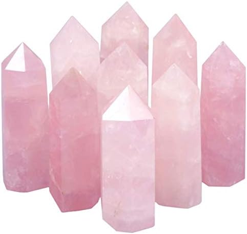SUNYIK 7 Chakra Crystal Wishing Bottle Set and Healing Wand
