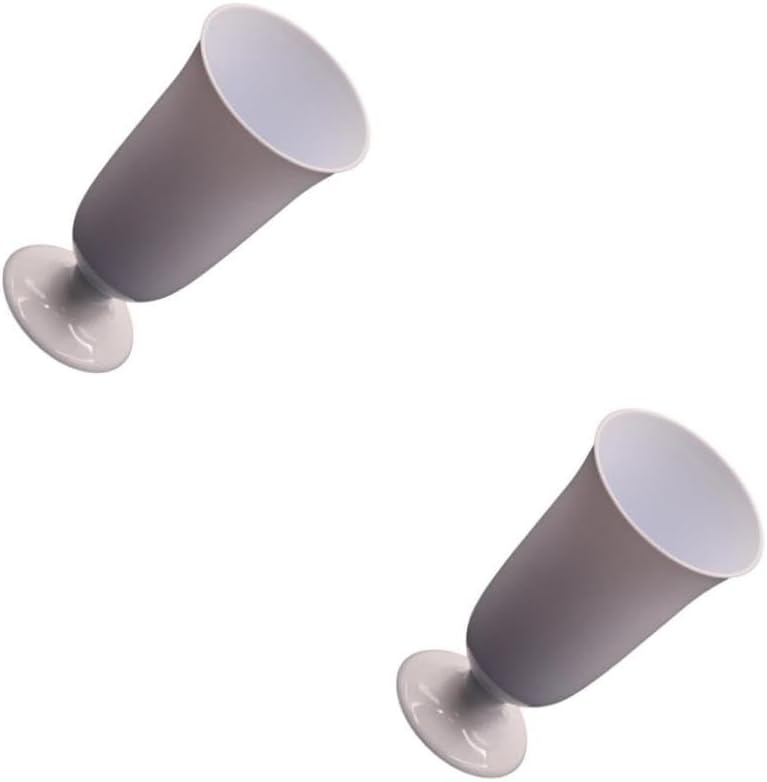 Luxshiny 2 Pcs Floral Arrangement Modern Minimalist Dried Flower Vase for Desktop