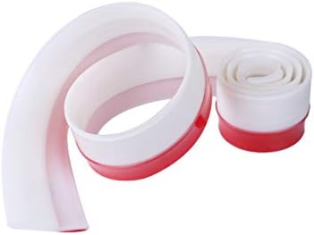 Energy Saver Door Draft Stopper - Noise Cancellation - Brown White Grey