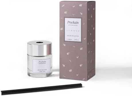 Four Seasons Reed Diffuser Set 34 Fl Oz Scented Diffusers for Home Office Bathroom with Sticks
