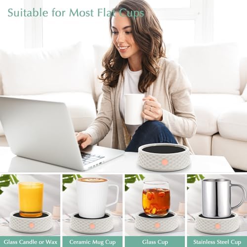 Electric Candle Warmer Plate with Timer and Adjustable Power