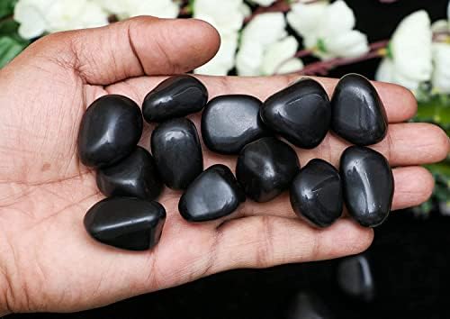 ZAICUS Tumbled Stones with Tiger Eye Amethyst Black Tourmaline Rainbow Moonstone