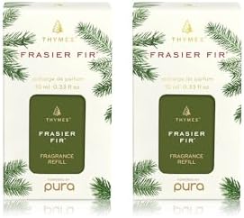 Thymes Frasier Fir Pura Diffuser Refills Pack of 2