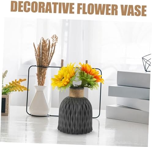 VOSAREA Pineapple Grain Flower Vase 10 Tall