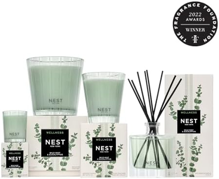NEST New York Smart Home Diffuser Refills Set of 2 Wild Mint Eucalyptus