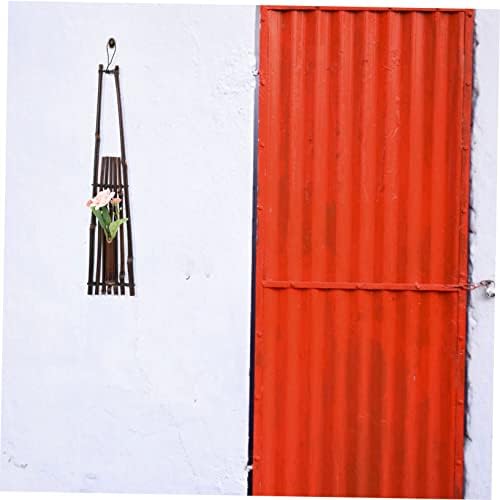 Chinese Style Wall Flower Vase Vintage Ceramic Decor