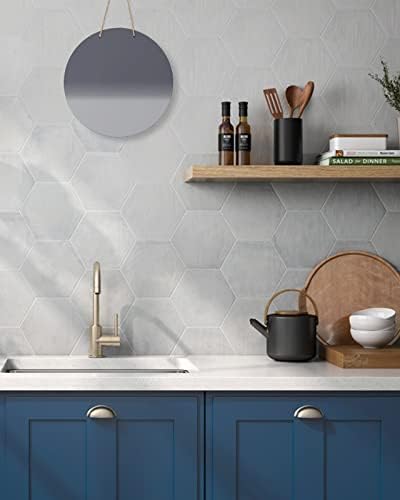 Welcome Sign for Front Door Ombre Grey Round Wooden Hanging Housewarming Decor