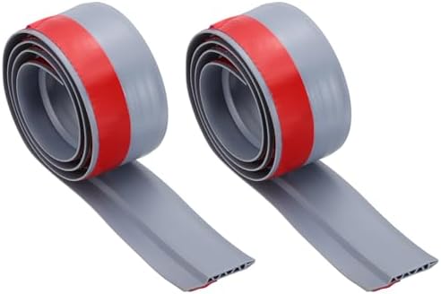 PATIKIL Door Draft Stopper 2 Pack 33FT Gray