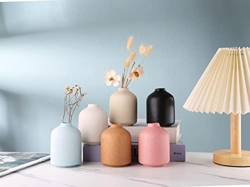Simple Ceramic Vase for Flowers and Decor