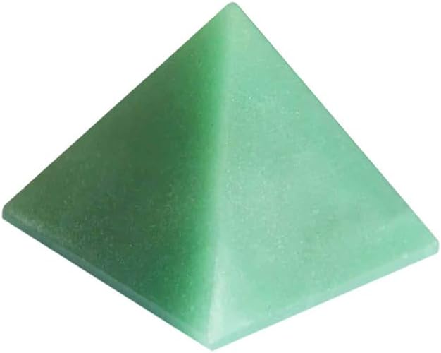 Natural Green Aventurine Pyramid Stone 2 Inches 1 Pcs