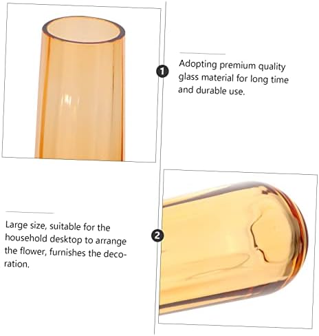 Modern Dried Flower Container Glass Vase for Home Decor