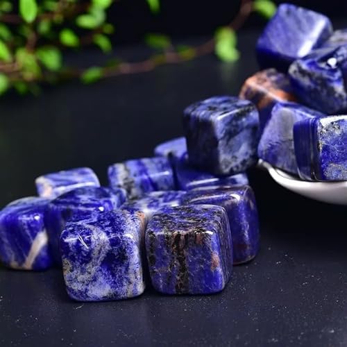 Beautiful Natural Blue Stripe Crystal Stones for Home Decor and Aromatherapy