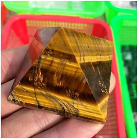 DOUKI Natural Crystal Pyramid for Home Decoration