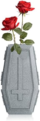 Gothic Coffin Vase for Flowers and Plants