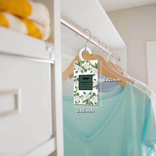 MYARO 12 Pack Lavender Gardenia Scented Sachets for Drawer Closet