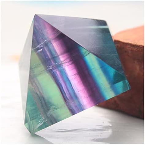 Natural Colorful Fluorite Crystal Pyramid for Home Decoration