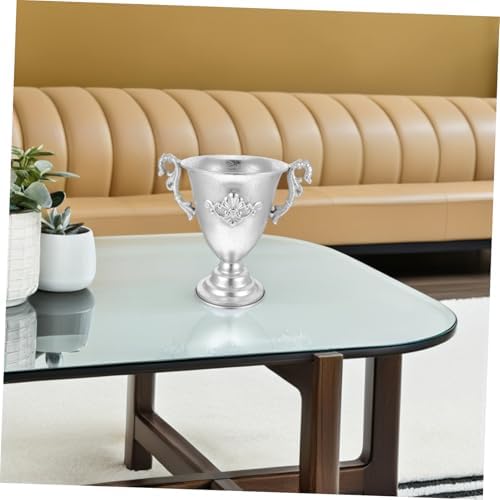 Rustic Iron Flower Vase Vintage Decorative Pot for Home